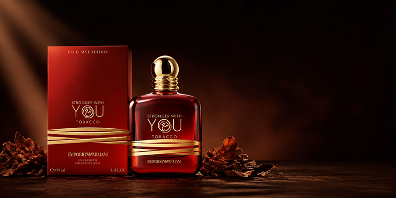 عطر جیورجیو آرمانی استرانگر ویت یو توباکو